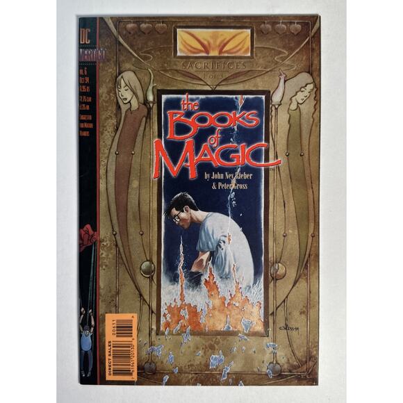 Books of Magic #6 NM Vertigo Comic Books Constaintine Mister E Ettrigan 13 HH29 - Picture 1 of 6